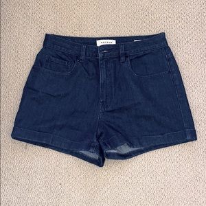 Mom high rise shorts